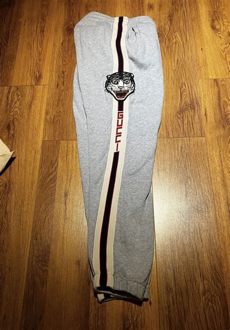 gucci trainingsanzug tiger|Gucci joggers for sale.